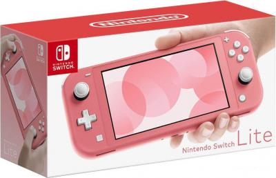 Игровая приставка Nintendo Switch Lite (коралловый)
